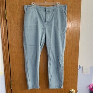 Kut from the Kloth Women's Light Blue Cropped Pants